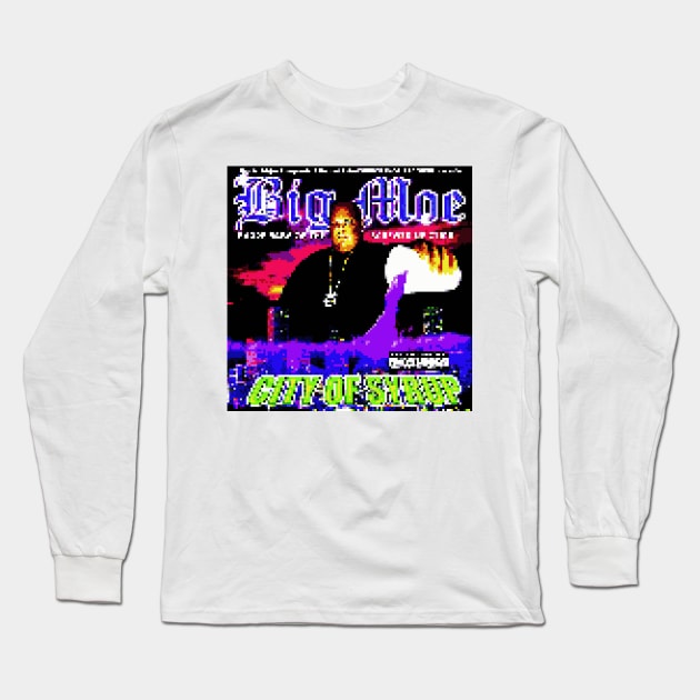 Syrup (Pixel) Long Sleeve T-Shirt by VisualTrashN'Treasure